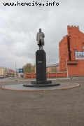 Памятник Кирову, центр, г. Кемерово